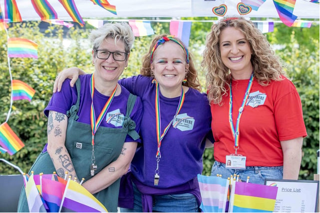 Pride Photo - Julie, Kelly, Ellie